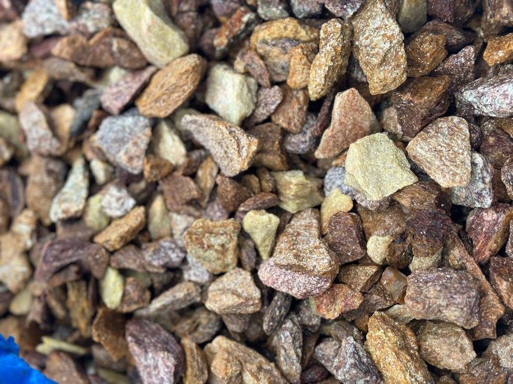 Златолит персиковый декоративная каменная крошка купить в Талице