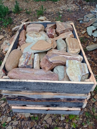 Златолит жёлтый, жёлто-зелёный глыбки и валуны для ланшафтного дизайна купить в Талице