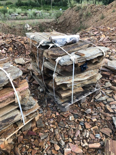 Плитняк кора дерева 50-100мм для пошаговых дорожек купить в Талице