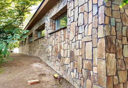 Плитняк кора дерева для цоколя, отмостки купить в Талице