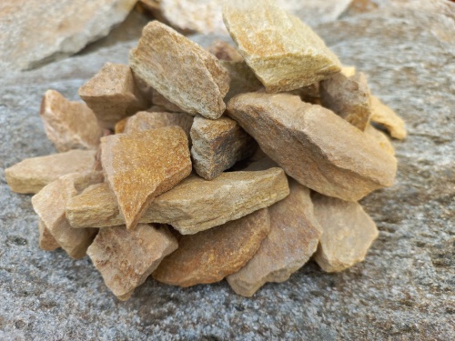 Златолит жёлтый декоративная каменная крошка купить в Талице