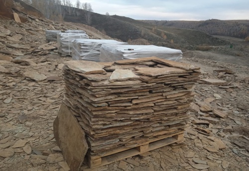 Плитняк кора дерева для цоколя, отмостки купить в Талице