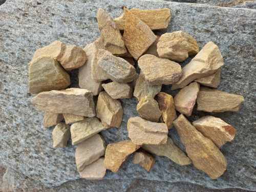 Златолит жёлтый декоративная каменная крошка купить в Талице